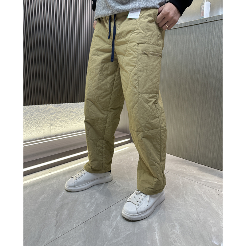 可调节加棉长裤休闲裤款式加厚棉