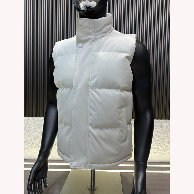 百搭保暖舒适立领休闲棉马甲外套