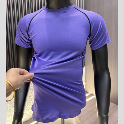 透气速干跑步健身圆领短袖T恤