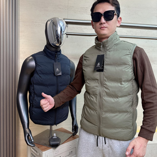 男女加厚保暖户外立领马甲