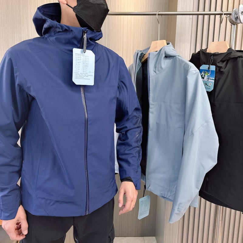 压胶防风防水软壳冲锋衣外套