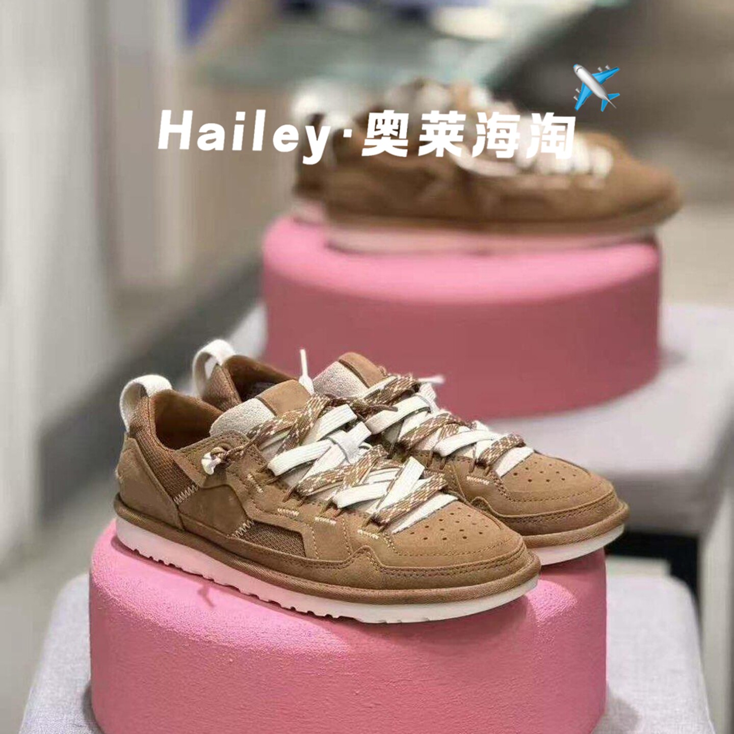 |奥莱直采 | 少量现货 |春季新款薄底网面透气双系带运动鞋休闲鞋