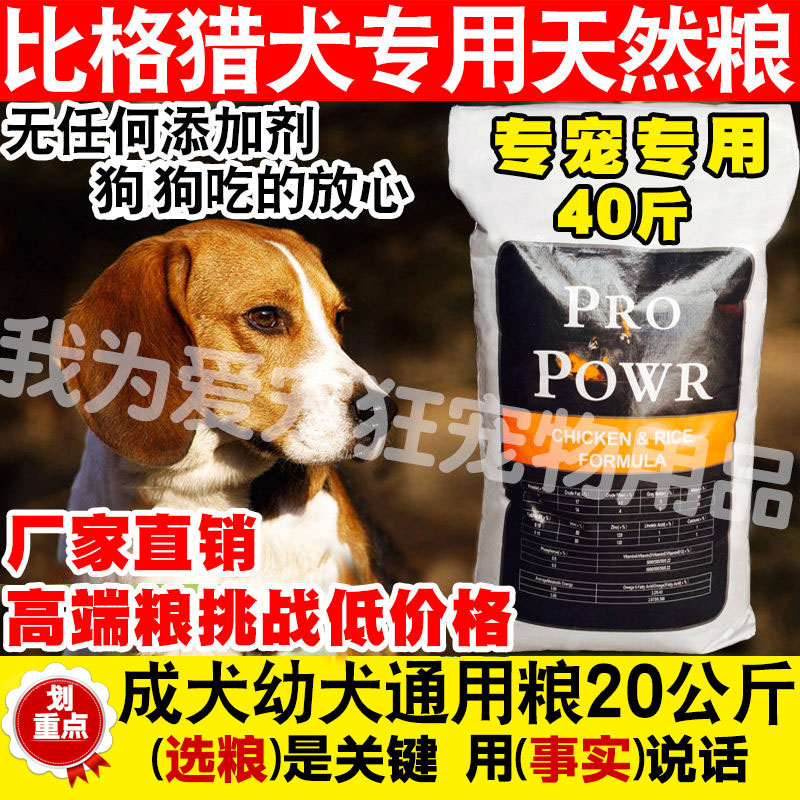 成犬膳食营养中型通用幼犬运动粮