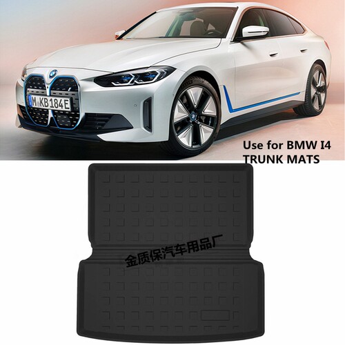 宝马i4M50专用TPE橡胶后备箱垫