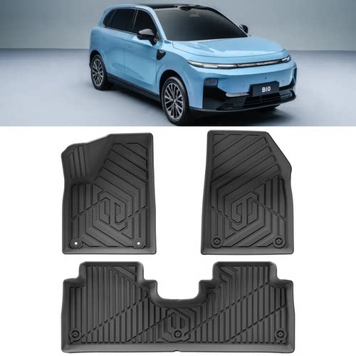 适用于Leapmotor B10脚垫零跑B10后备箱垫零跑B10专用TPE橡胶脚垫