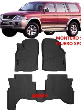 三菱MONTERO PAJERO SPORT 三菱速跑脚垫 挑战者专用TPE橡胶脚垫