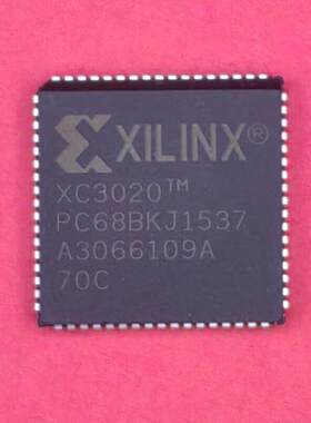 进口芯片 XC3020A-70PC68C XC3020-70PCG68C  封装：PLCC68