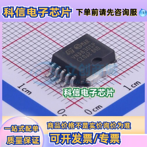 VND830SPTR-E 封装PowerSO-10 VND830SP 双通道高侧驱动 原装正品