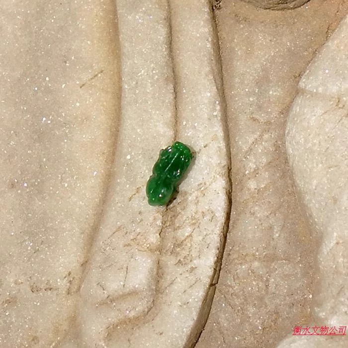 天然A货缅甸老坑翡翠戒面嵌件