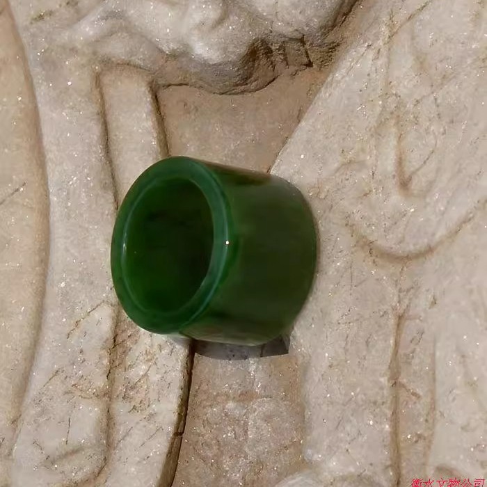 丁=香0874天然新疆和田玉菠菜绿碧玉籽料大扳指戒指证书复检19,珠宝/钻石/翡翠,手饰,淘宝优惠券,粉丝福利购,淘宝优惠卷