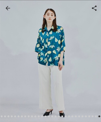 高腰休闲日单长裤百搭