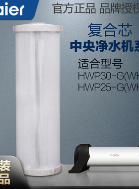 海尔净水器滤芯全屋中央净水机配件耗材复合芯HWP25-GWH HWP30