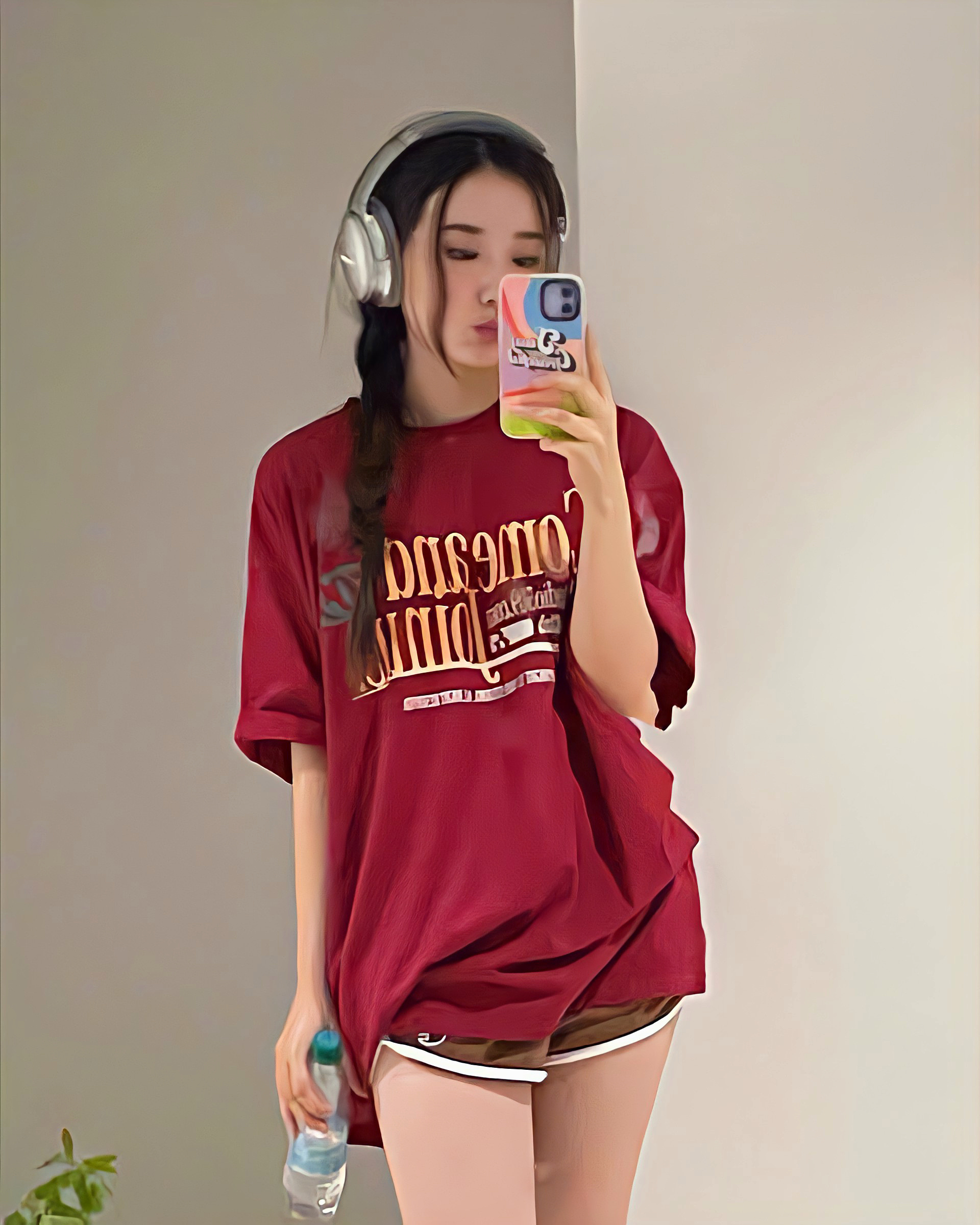 [REコンテナ]oddstudio美式复古英文街头字母短袖T恤ins风6色入