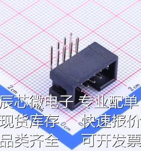 B-3000R08P-0110 IDC连接器(牛角/简牛) 2.54mm 2x4P 排数:2 每排