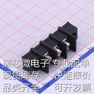 KF55HM-10.0-3P 栅栏式接线端子 10mm 1x3P 每排P数:3 排数:1 直