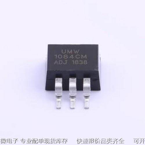 AMS1084CM-ADJ 线性稳压器(LDO) AMS1084CM-ADJ TO-263-3原装现货