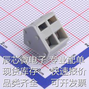 XY111B-5.08-2P 弹簧式接线端子 5.08mm 1x2P 每排P数:2 排数:1原