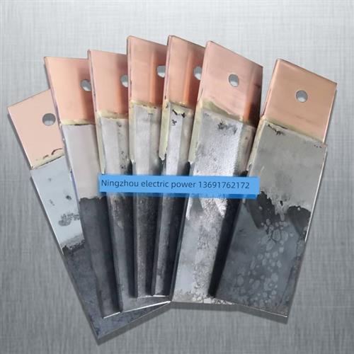 铜铁转换接头铜铁转换带铜铁排铜铁过渡板4*40 5*50机房接地铜排