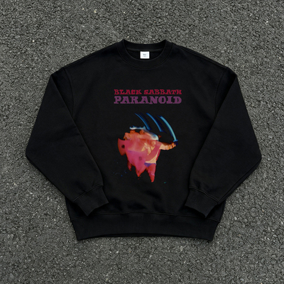 Black Sabbath 黑色安息日重金属开山乐队经典复古圆领连帽卫衣潮