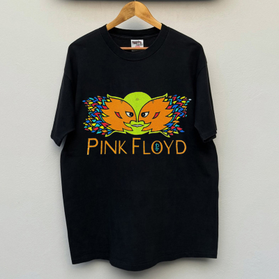 PINK FLOYD平克·弗洛伊德乐队潮流摇滚重磅纯棉短袖insT恤男直喷