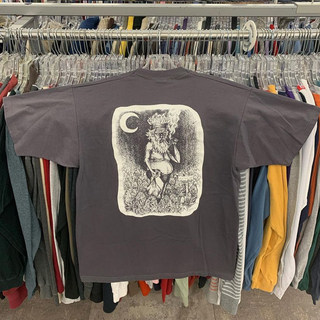 Earthman vip 美式复古vintage阿美咔叽潮牌重磅短袖T恤oversize