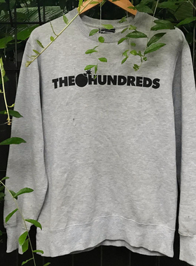 ART Fashion 简单英文字母印花卫衣男女同款oversize套头灰色上衣