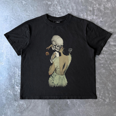 ART Fashion 丧系复古街头文化ins数码直喷潮牌T恤vintage潮人帮