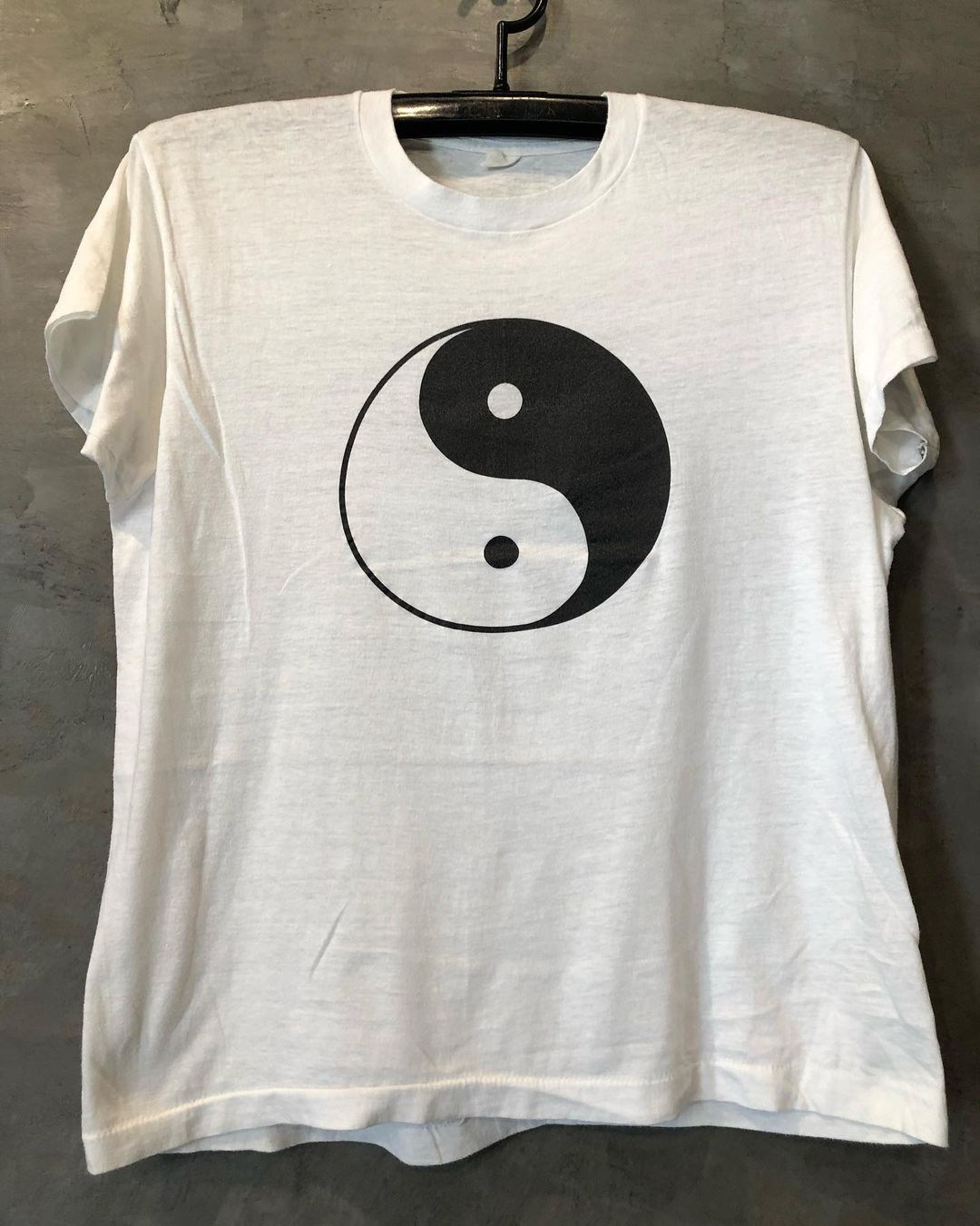 earthman vip国潮八卦印花oversize大码纯棉圆领短袖t恤男ins嘻哈