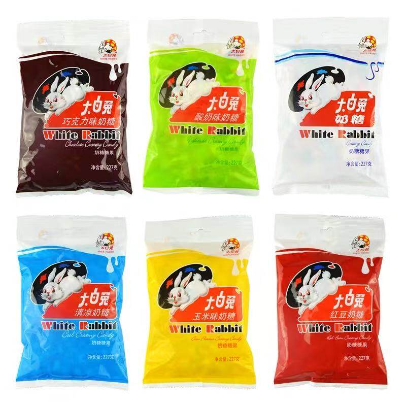大白兔奶糖114g袋装原味婚庆喜糖