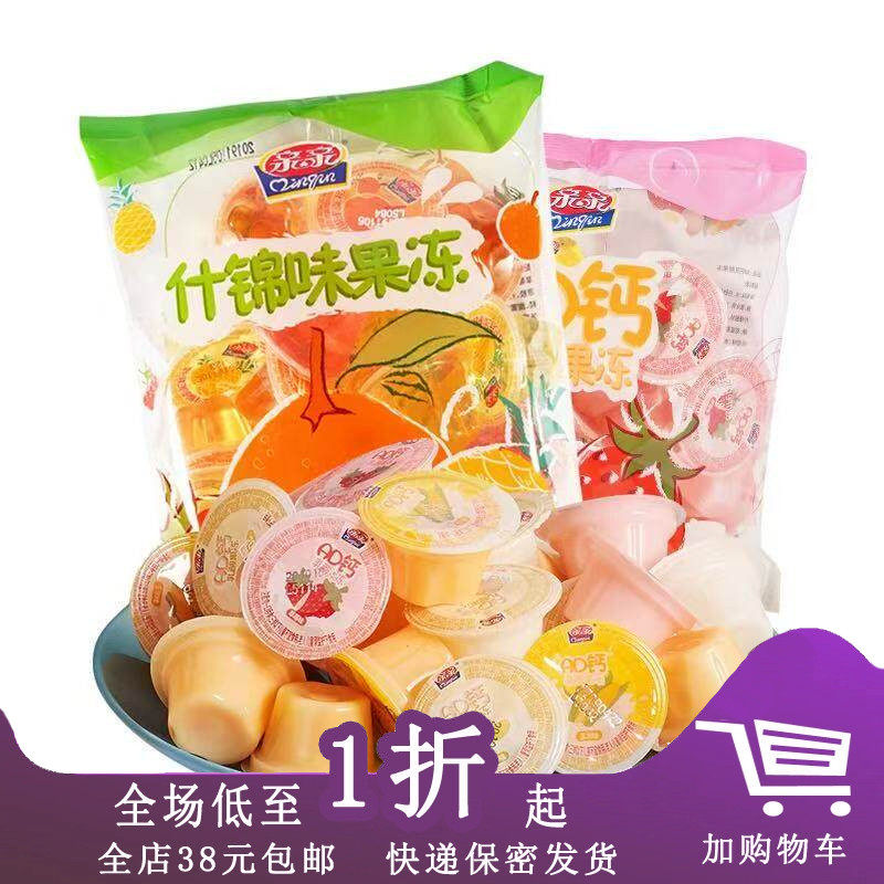 亲亲什锦味果冻360gAD钙乳酸果冻