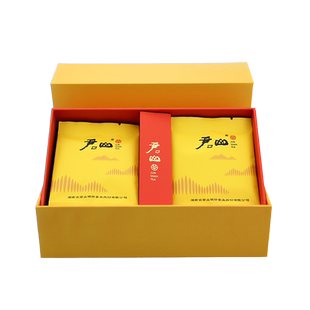 【君山牌】君山岳阳黄茶紧压茶湖南特产君山茗片52g盒装茶砖