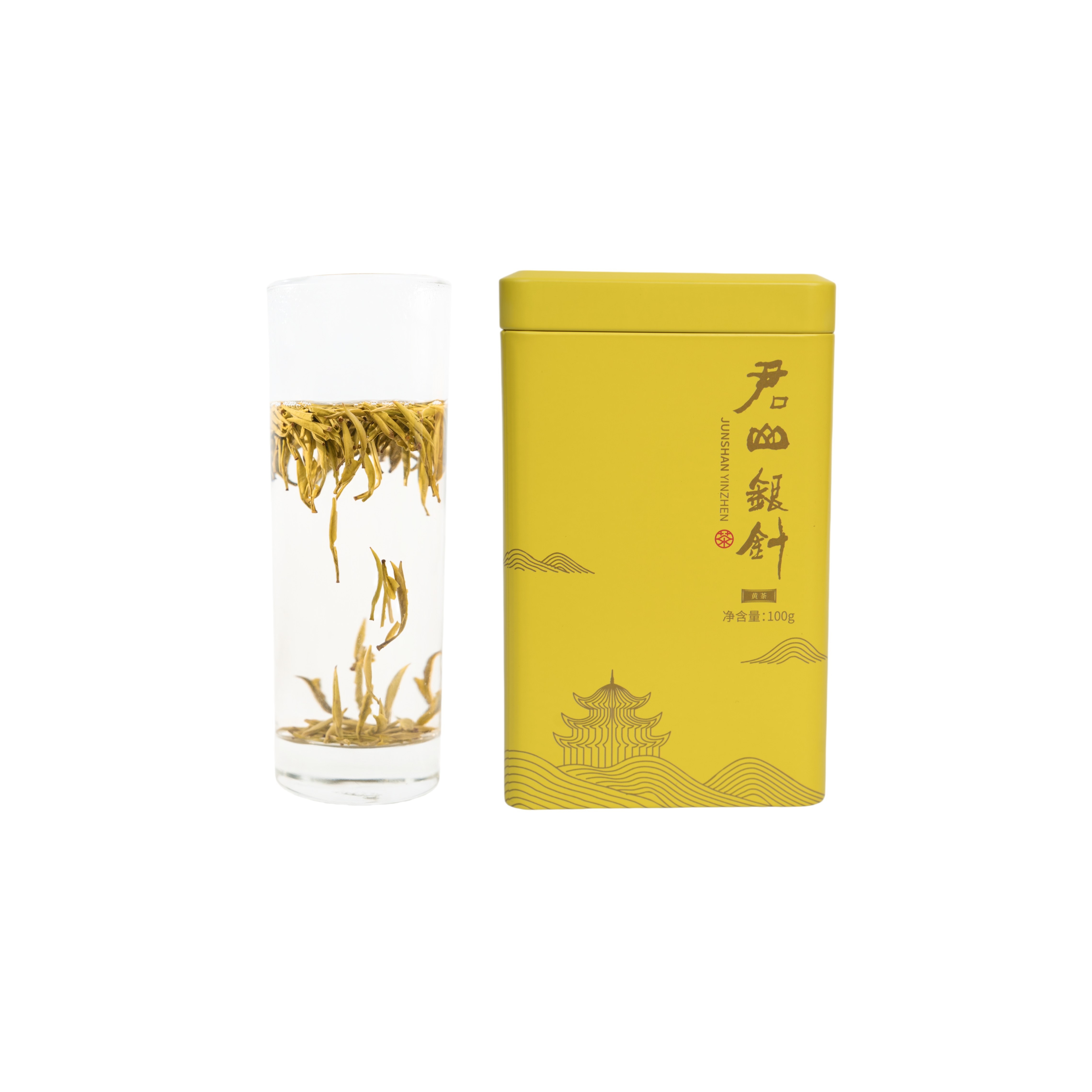 君山银针特级黄茶君山原产图片