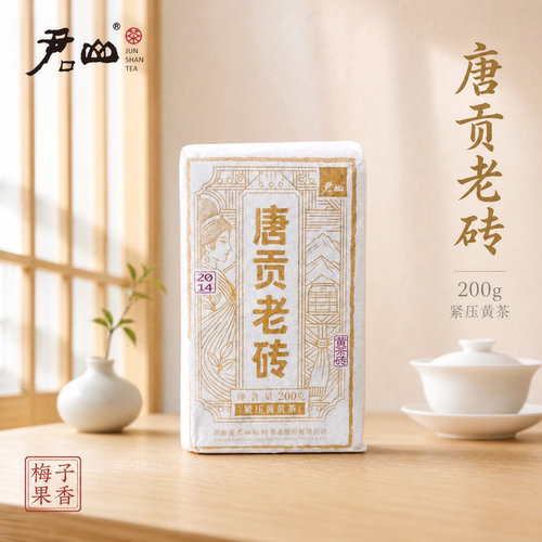 君山2014唐贡老砖200g