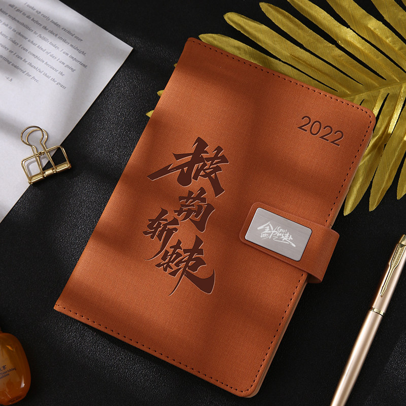 A5笔记本子分类索引内页平装记事本加厚办公文具会议记录本缺口内芯