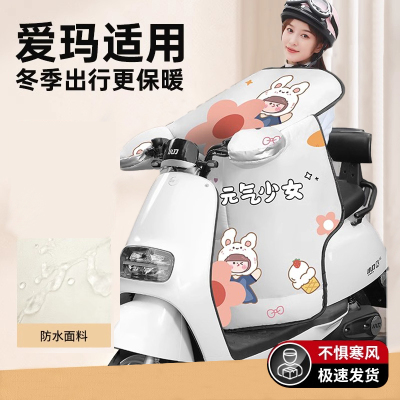 挡风被冬天加绒加厚双面防水罩