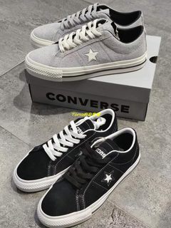 Converse匡威2024春One star低帮翻毛皮男女板鞋171327C A08128C