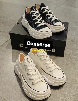 Converse匡威Run Star Legacy低帮厚底增高帆布鞋A11489C A11490C