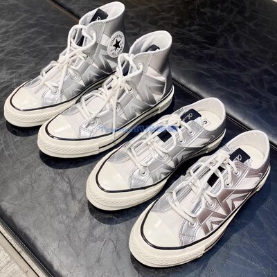 匡威未来银科技感透气网眼板鞋