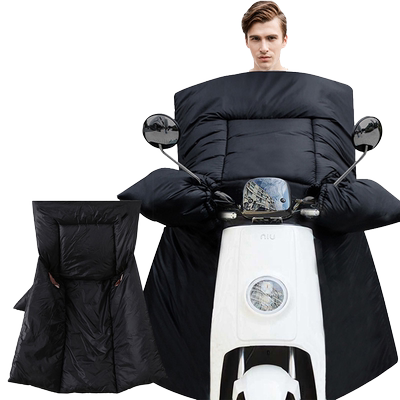 加绒加厚防水冬天款电动车挡风被