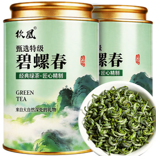 官方正品碧螺春绿茶250g灌装