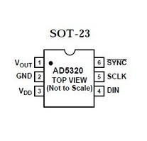 原装全新 AD5320BRT D9N AD5320BRTZ AD5320 SOT23 现货可直拍