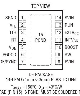 原装  LTC3646EDE LTC3646IDE LTC3646HDE LTC3646 现货可直拍