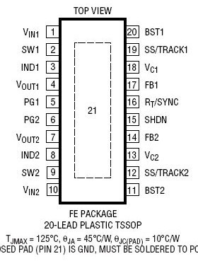 原装  LT3510EFE LT3510IFE LT3510 TSSOP 现货可直拍