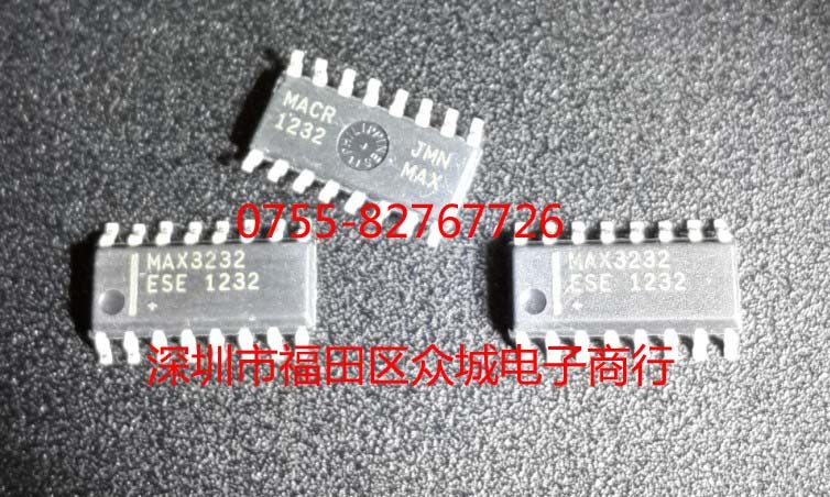 进口原装   MAX3232ESE MAX3232CSE MAX3232 SOP现