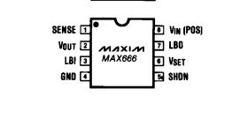 原装  MAX666CPA MAX666EPA MAX666 DIP8现货可直拍