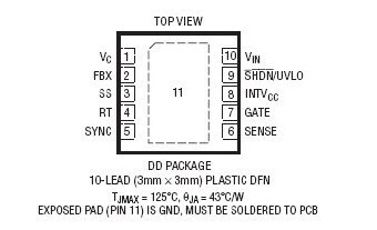 原装  LT3758EDD LT3758IDD LT3758 DFN 现货可直拍