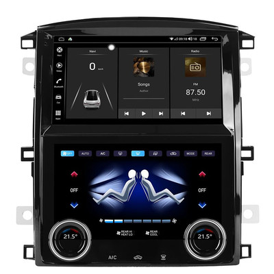 10寸双屏适用于98-07款Toyota Land Cruiser LC100安卓导航一体机