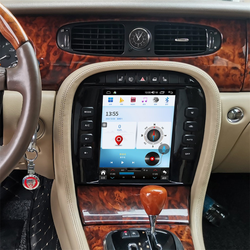 适用于04-08款捷豹XJ安卓智能多媒体导航一体机9.7寸八核Carplay
