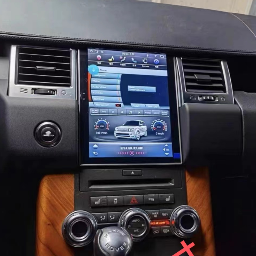 适用于10-13款路虎揽胜运动版安卓导航360全景一体机10.4寸4+64G
