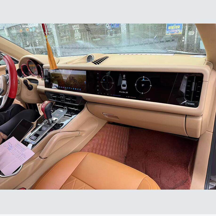 24.6寸双联屏适用于保时捷卡宴Porches Cayenne Macan安卓导航